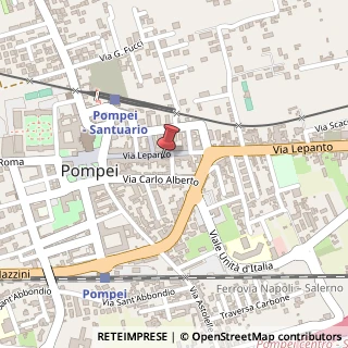 Mappa Via Lepanto, 82, 80045 Pompei, Napoli (Campania)