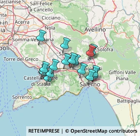 Mappa Via Marco Levi Bianchini, 84014 Nocera Inferiore SA, Italia (10.21294)