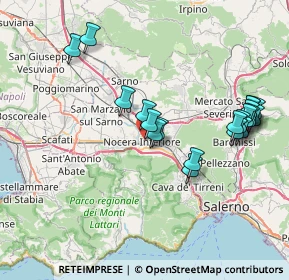 Mappa Via Marco Levi Bianchini, 84014 Nocera Inferiore SA, Italia (8.4605)