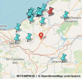 Mappa Via San Matteo, 07030 Chiaramonti SS, Italia (19.35211)