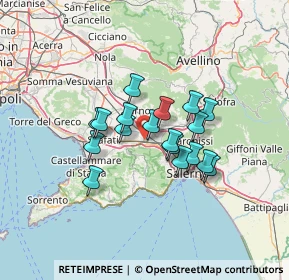 Mappa 84014 Nocera Inferiore SA, Italia (10.45222)