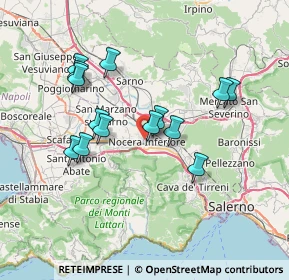 Mappa 84014 Nocera Inferiore SA, Italia (7.03143)