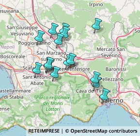 Mappa 84014 Nocera Inferiore SA, Italia (6.68188)