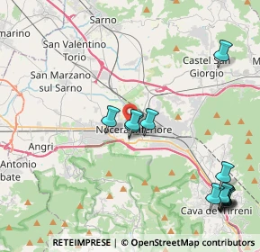 Mappa 84014 Nocera Inferiore SA, Italia (5.49167)