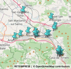 Mappa 84014 Nocera Inferiore SA, Italia (4.52222)
