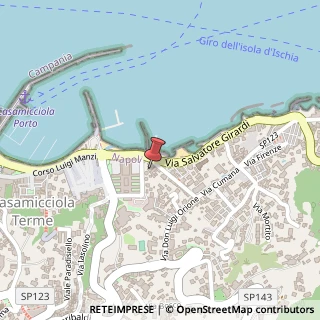 Mappa Corso Luigi Manzi, 115, 80074 Casamicciola Terme, Napoli (Campania)