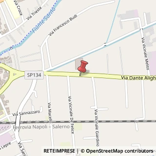 Mappa Via Dante Alighieri, 90, 84018 Scafati, Salerno (Campania)