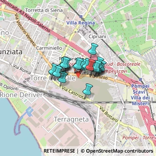 Mappa Via Plinio, 80058 Torre Annunziata NA, Italia (0.244)