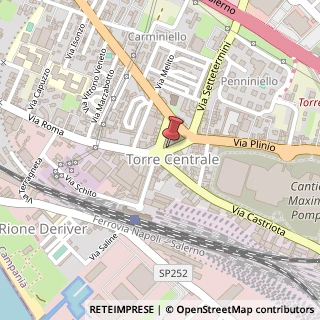 Mappa Via Plinio,  4, 80058 Torre Annunziata, Napoli (Campania)