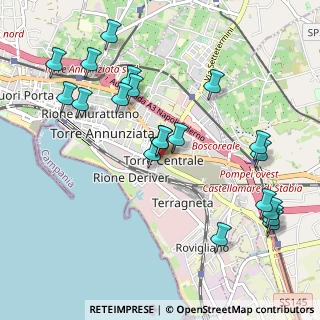 Mappa Piazza Matteo Renato Imbriani, 80058 Torre Annunziata NA, Italia (1.22)