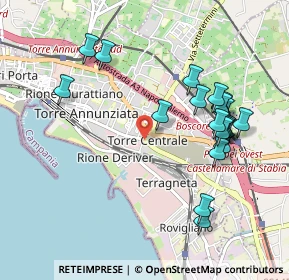 Mappa Piazza Imbriani, 80058 Torre Annunziata NA, Italia (1.099)