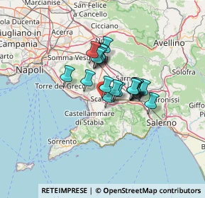 Mappa Via Canonico Annunziata, 84018 Scafati SA, Italia (9.1265)