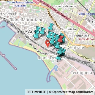 Mappa Via San Fermo, 80058 Torre Annunziata NA, Italia (0.3)
