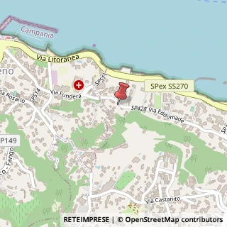 Mappa Via Eddomade, 41, 80074 Casamicciola Terme, Napoli (Campania)