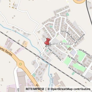 Mappa Via s. orsola, 07100 Sassari, Sassari (Sardegna)
