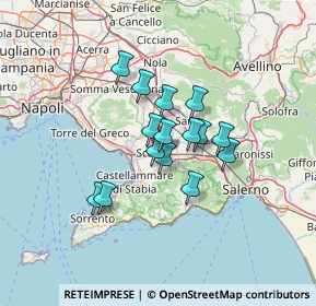 Mappa Via Dante Alighieri, 84018 Scafati SA, Italia (9.762)