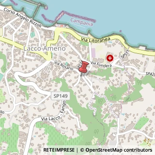 Mappa Via Casa Siano, 2, 80076 Lacco Ameno, Napoli (Campania)