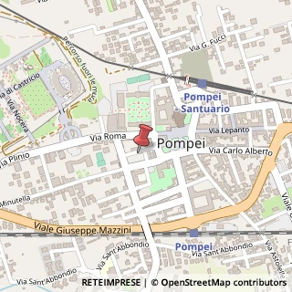 Mappa Via Bartolo Longo, 5, 80045 Pompei, Napoli (Campania)