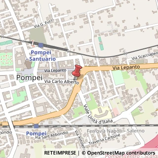 Mappa Via Carlo Alberto, 63, 80045 Pompei, Napoli (Campania)
