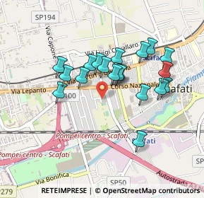 Mappa Via Alessandro Volta, 84018 Scafati SA, Italia (0.405)