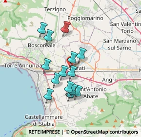 Mappa Via Alessandro Volta, 84018 Scafati SA, Italia (3.12643)