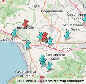 Mappa Via Alessandro Volta, 84018 Scafati SA, Italia (4.42)