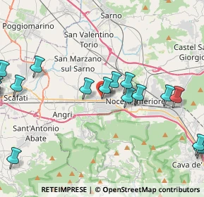 Mappa Via A, 84016 Pagani SA, Italia (5.70412)