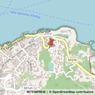 Mappa Parnaso dello Spalatriello, 27, 80074 Casamicciola Terme, Napoli (Campania)