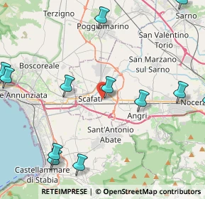 Mappa Vicnale Calenda, 84018 Scafati SA, Italia (6.12667)