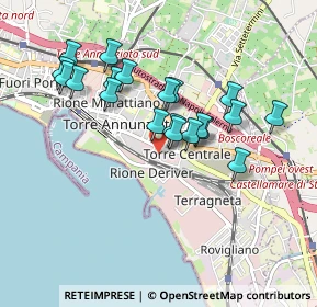 Mappa Via Comunale, 80058 Torre Annunziata NA, Italia (0.8745)