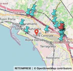 Mappa Via Comunale, 80058 Torre Annunziata NA, Italia (1.233)