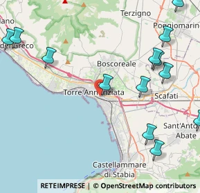 Mappa Via Comunale, 80058 Torre Annunziata NA, Italia (6.02615)