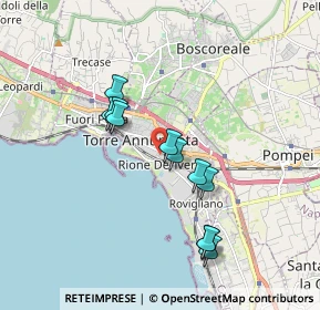 Mappa Via Comunale, 80058 Torre Annunziata NA, Italia (1.71545)