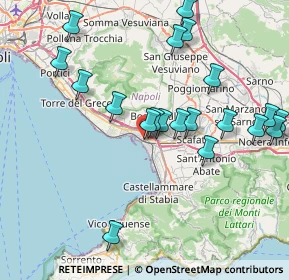 Mappa Via Comunale, 80058 Torre Annunziata NA, Italia (9.021)