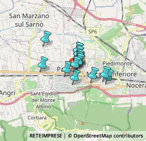 Mappa Via Sant'Anna, 84016 Pagani SA, Italia (0.86118)