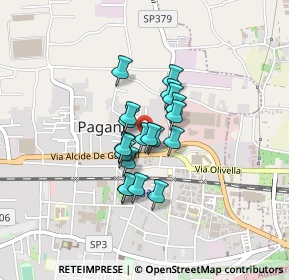 Mappa Via Sant'Anna, 84016 Pagani SA, Italia (0.2805)