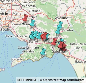 Mappa Via Sant'Anna, 84016 Pagani SA, Italia (11.44833)