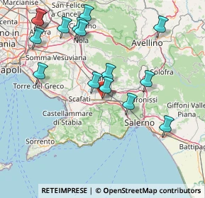 Mappa Via Sant'Anna, 84016 Pagani SA, Italia (18.85667)