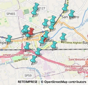 Mappa Via Galileo Galilei, 84018 Scafati SA, Italia (0.96737)