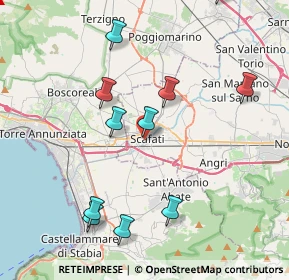 Mappa Via Galileo Galilei, 84018 Scafati SA, Italia (4.68455)