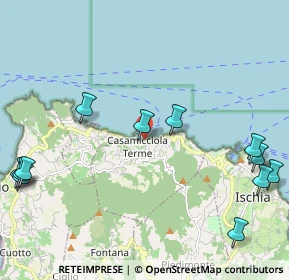 Mappa Via Lampugnani, 80074 Casamicciola Terme NA, Italia (3.05083)