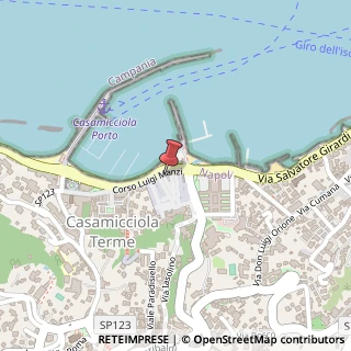 Mappa Via Lampugnani, 80074 Casamicciola Terme NA, Italia, 80074 Casamicciola Terme, Napoli (Campania)