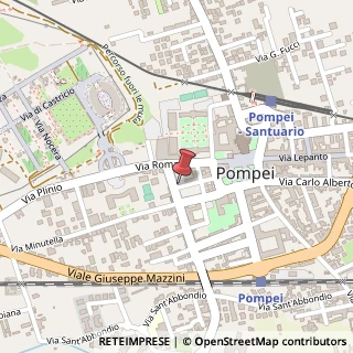 Mappa Via Bartolo Longo, 16, 80045 Pompei, Napoli (Campania)