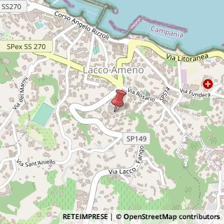 Mappa Vicolo I Torre, 10, 80076 Lacco Ameno, Napoli (Campania)