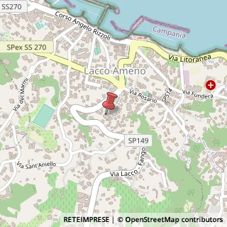 Mappa Via Barente, 11, 80075 Lacco Ameno, Napoli (Campania)