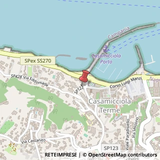 Mappa Corso Luigi Manzi, 7, 80074 Casamicciola Terme, Napoli (Campania)