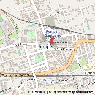 Mappa Piazza Bartolo Longo, 46, 80045 Pompei, Napoli (Campania)