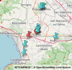 Mappa Via Galilei Galileo, 84018 Scafati SA, Italia (3.22)