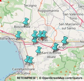 Mappa Via Galilei Galileo, 84018 Scafati SA, Italia (3.39385)