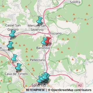 Mappa Via Trinità, 84081 Baronissi SA, Italia (6.5145)